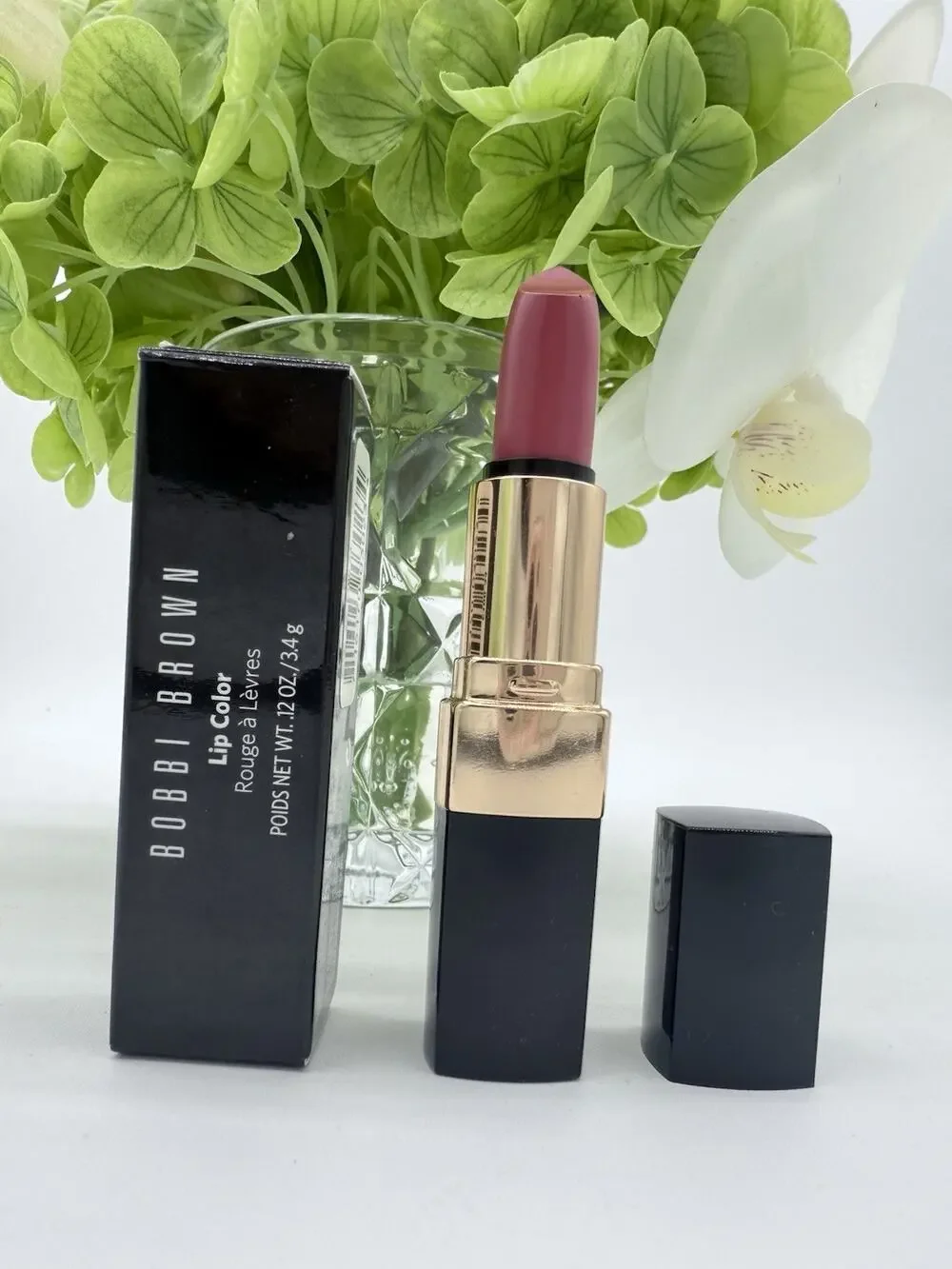 Bobbi Brown Lip Color Lipstick 34 TULLE .12oz / 3.4g